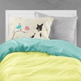 thumbnail image 2 of Christmas Presents between Friends Russo-European Laika Spitz Fabric Standard Pillowcase, 2 of 2