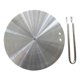 thumbnail image 4 of Stainless Steel Induction Diffuser Plate for Heat Transfer Detachable Handle, 4 of 7