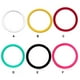thumbnail image 4 of Guardurnaity de silicona universal deportiva Pulseras de color sólido Brazalete de regalo para el trabajo diario informal de aniversario Ropa, zapatos y accesorios Miscelánea Blanco, 4 of 6