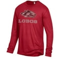 thumbnail image 2 of Men's Alternative Apparel Cherry New Mexico Lobos Keeper Long Sleeve T-Shirt, 2 of 3