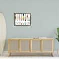 thumbnail image 2 of Stupell Industries Lake House Welcome Boat Paddles Graphic Art Black Framed Art Print Wall Art, Design by Elizabeth Tyndall, 2 of 7