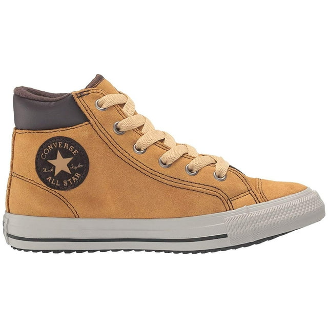 Converse Kids Chuck Taylor All-Star Boots on Mars - Hi (Little Kid/Big Kid) Wheat/Pale Wheat/Birch Bark