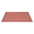 thumbnail image 3 of Cotton Paradise 100% Cotton Bath Mats for Bathroom Floor Set of 2 Pack, 20x34 Soft Absorbent Washable Quick Dry Tub Bathmat, Coral, 3 of 7