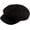 Black, variant on Womens Suede 8 Panel Ivy Newsboy Painter Beret Hat Cap