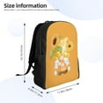 thumbnail image 4 of Haiem Sunflower Gnomes 3 Backpack - Stylish and Durable 15-inch Laptop Backpack with Waterproof Oxford Fabric, 4 of 8