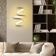 thumbnail image 3 of Iluminación de decoración de mesita de noche para dormitorio interior luz Tmvgtek LED moderna montada en la pared iluminación de pasillo lámpara de arte para decoración de sala de es, 3 of 9