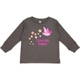 thumbnail image 3 of Inktastic I Love My Daddy Girls Long Sleeve Toddler T-Shirt, 3 of 5