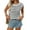 #02Black, variant on Womens Sleeveless Striped Sweater Vest Crew Neck Summer Casual Side Split Knit Tank Tops Blue S