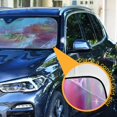 thumbnail image 4 of Foldable Car Windshield Sunshade UV Sun Visor Protector Blocks UV Rays Keeps Vehicle Cool 57x31.5 Inch Adorable Glowing Tomatoes, 4 of 8