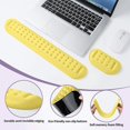thumbnail image 3 of Memory Foam Wrist Guard Soft Gel Ergonomic Mouse Pad Wrist Guard Keyboard Mouse Wrist Guard Set, 3 of 5