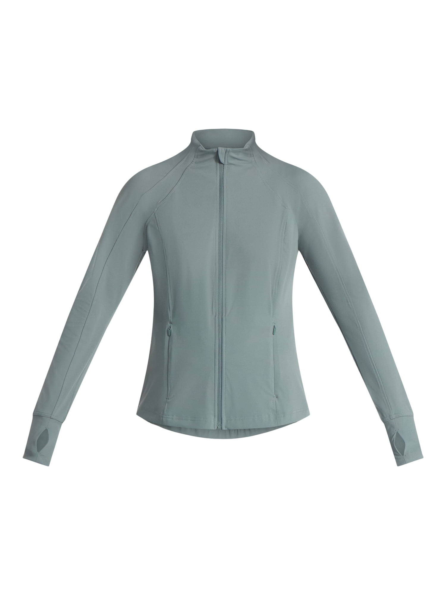 Avia Women's and Women's Plus SoftSculpt Zip Up Active Jacket, Sizes XS-4X