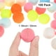 thumbnail image 3 of Uxcell 100-Pack Pom Poms para Manualidades, 1.18" (30mm) Poliéster Serie de Colores Claros Suave y Esponjoso Pompones Multicolores, 3 of 7