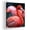 Flamingo, variant on Rising Pheonix Canvas Wall Art by Mavis Print- 12X16 inches Bird Wall Decor | HD Printed & Wooden framed wall art | Modern Wall Decor for Gift | Made in USA