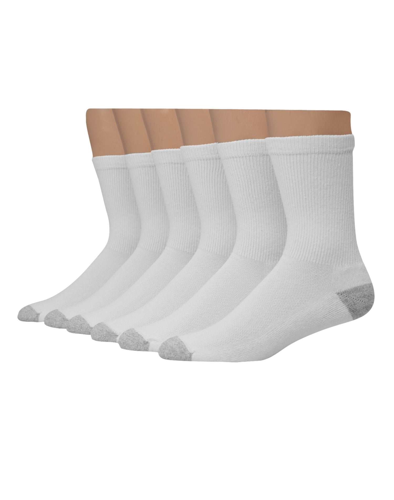 Hanes Herren Socken 12er-Pack – Cool Comfort Mit Verstärkung An Ferse & Zehen, Niedriger Bund