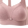 thumbnail image 4 of ATOYSOY Bras for Women No Underwire Wireless Women Bras Lace V Neck Wide Adjustable Strap Comfortable Supportive Solid Color Bra All Season Daily Work Casual Wear, 4 of 4