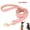 Pink, variant on Didog Leather Dog Training Leash 4ft Length 3/4 inch Width for Small Medium Large Dogs