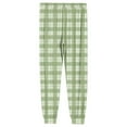 thumbnail image 4 of FAHXNVB Mens Plaid Pajama Pants Elastic Waist Lounge Bottoms with Pockets Lihgtweight Soft Comfy Wide Leg Sleep Pants for Men, 4 of 4