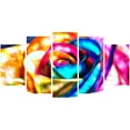 thumbnail image 3 of Design Art Colourful Rose Canvas Art, 3 of 3