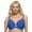 Dazzling Blue, variant on Paramour by Felina | Amaranth Plush T-Shirt Bra w/ Sheer Details (40C)