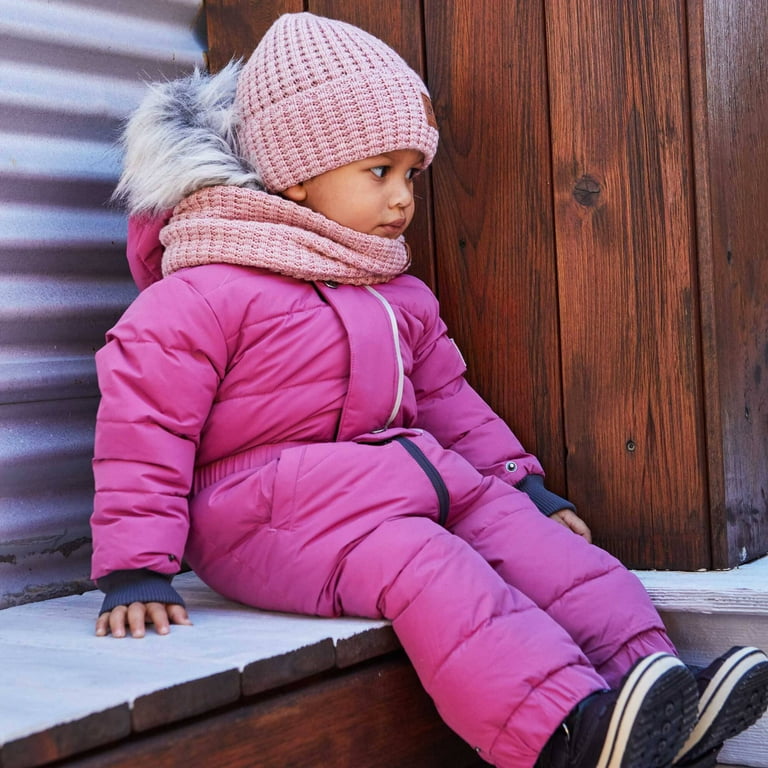 Deux par Deux One Piece Baby Snowsuit Red Violet Baby Girl Infant 12 Months