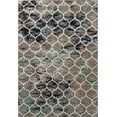 thumbnail image 3 of Unique Loom Trellis Frieze Collection Area Rug - Rounded (10' x 14' Rectangle Blue Multi/Ivory), 3 of 7