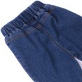 thumbnail image 5 of Esaierr Kids Toddler Girls Spring Fall Denim Bell Bottom Jeans Infant Denim Pants Bottoms Fashion Elastic Waist Stretch Pants Little Girls Flared Jeans Leggings Gradient Jeans for 9M-7Years, 5 of 6