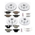 thumbnail image 3 of PowerStop Front and Rear Z23 Evolution Sport Carbon-Fiber Ceramic Brake Pad and Drilled & Slotted Rotor Kit Fits: BMW Select Models K6145, 3 of 10