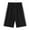 Black, variant on HUANBAI Boys Shorts Athletic Training Basketball Shorts For Kids Comfortable Stretch Elastic Waist Casual Outdoor Play 4-5 Years