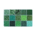 thumbnail image 1 of GUOOL Beads for DIY Bracelets Necklaces Decoration Dark Green, 1 of 7