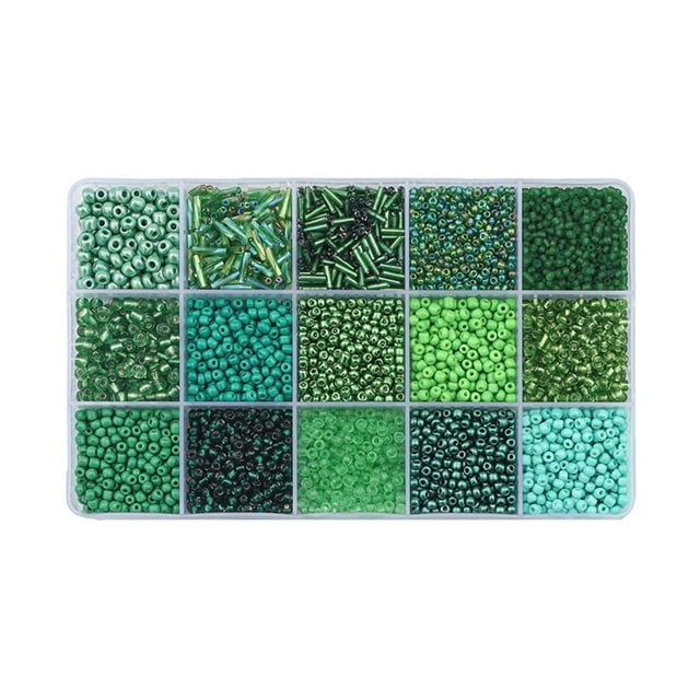 GUOOL Beads for DIY Bracelets Necklaces Decoration Dark Green