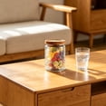thumbnail image 6 of Vintage Glass Jars With Wooden Lids, Airtight Food Storage Containers, Kitchen Canisters For Sugar, Coffee, Tea, Spice, Flour, Candy Cookie, Pasta, Cereal, Cute Decorative Jars, 6 of 6