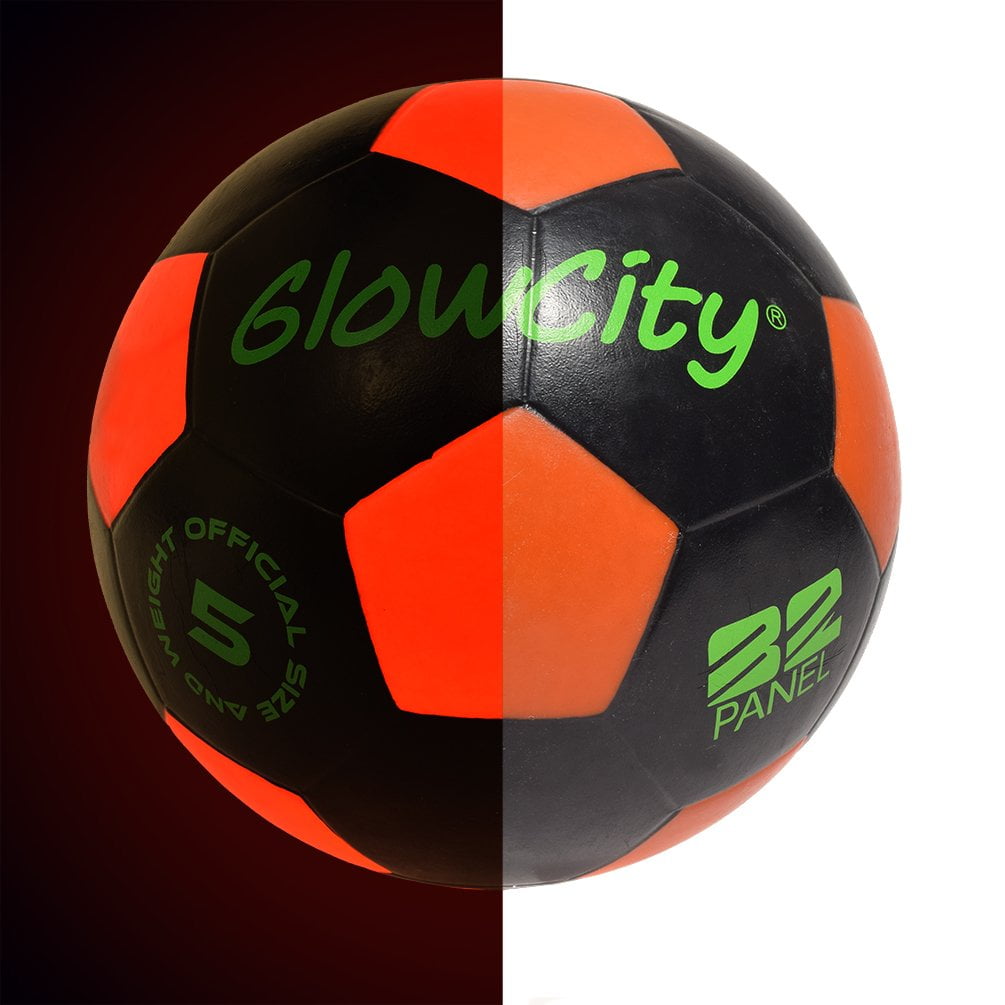 OMOTIYA LED Light Up Soccer Ball - Glow in The Dark Soccer Balls Size 5 - Sports Gear Soccer Gifts for Boys & Girls 8-12+ Year Old - Kids, Teens