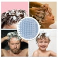thumbnail image 6 of Unique Bargains Handle Hollow Hair Shampoo Brush for Scalp Massage Blue, 6 of 6