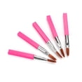 thumbnail image 4 of TYTSPEASY Brush Makeup Brush Cosmetic Makeup Tool Brushes 10Pcs/Bag Silicone Applicator Eye Shadow Bruhes Makeup Purpleq Flat Top Makeup Brush Set, 4 of 6