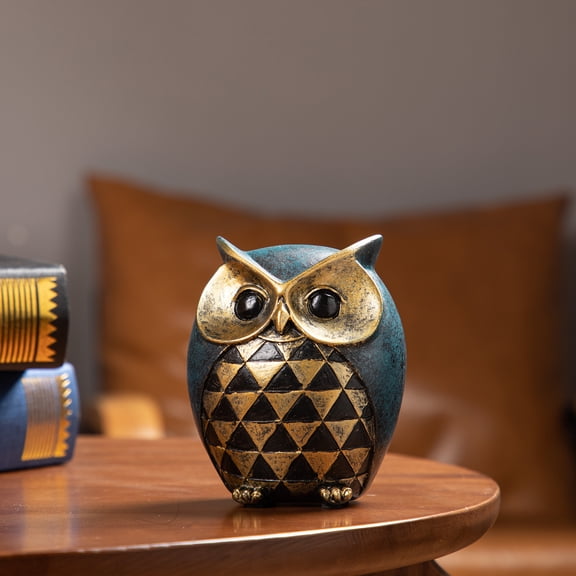 Owl Statue 4.5 inch Resin Figurine