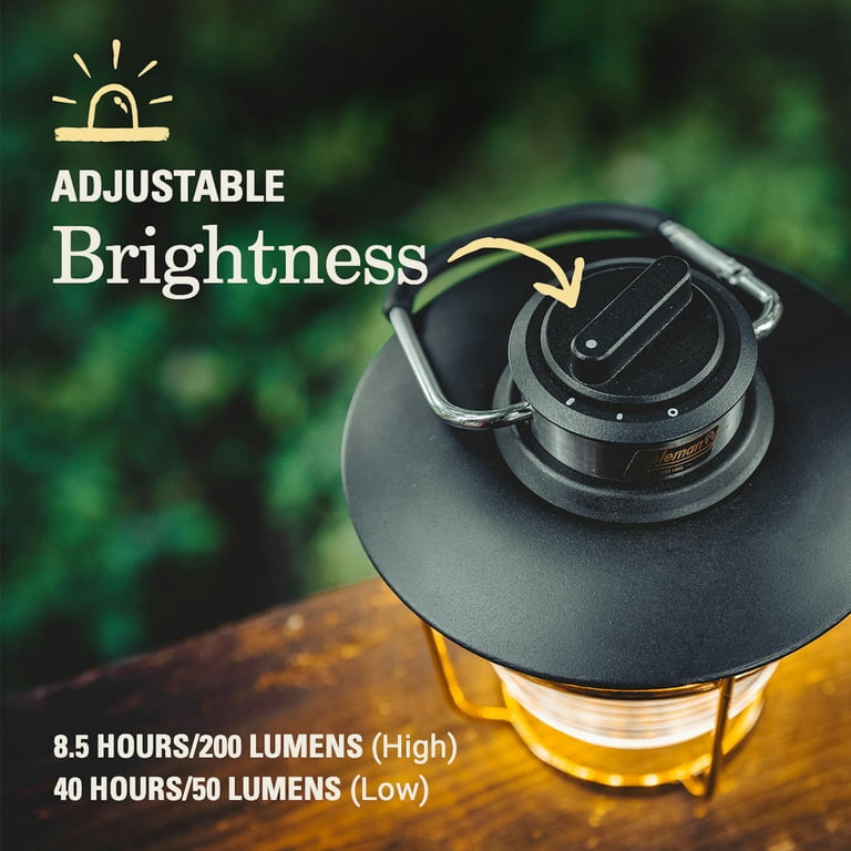 Coleman 1900 Collection™ 200 Lumen LED Lantern - Walmart.com