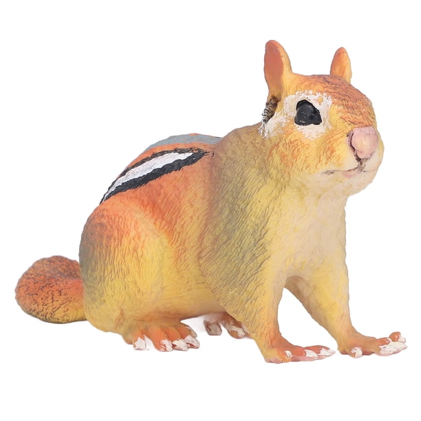 Juguete De Ardilla, Adorno De Ardilla Ecológico, PVC Premium Resistente Y Duradero, Colores Vivos Para Juegos