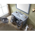 thumbnail image 6 of Ariel D055s Kensington 55" Free Standing Vanity Set - White, 6 of 7