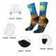 thumbnail image 5 of Balery Starry Night Sunflower Field Calcetas Largas con Estampado para Hombre y Mujer – Suaves y Transpirables, Talla Única (US 5-11), 5 of 6