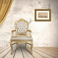 thumbnail image 3 of Michel Jean Cazabon 14x11 Gold Ornate Wood Frame and Double Matted Museum Art Print Titled - Government Buildings, 3 of 4