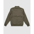 thumbnail image 5 of Men's Elnathan Fleece Utility Bomber Jacket - Light Olive, Medium, 5 of 5
