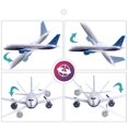 thumbnail image 4 of Avión RC OTXKOO 787 Dreamliner, envergadura de 550 mm, 3 canales, 4 of 6