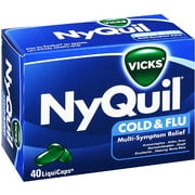 P & G Vicks NyQuil Cold & Flu, 40 ea