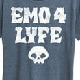 thumbnail image 3 of Instant Message - Emo 4 Lyfe  - Women's Short Sleeve Graphic T-Shirt, 3 of 6
