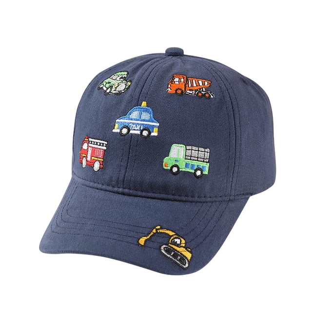 Kids' Embroidered Baseball Caps for Outdoor Activities | Adjustable Sun Hat for Spring & Fall Adventures