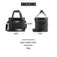 thumbnail image 6 of RTIC Ultra-Tough 20 Qt 30-Can Soft-Sided Cooler, Black, 6 of 9