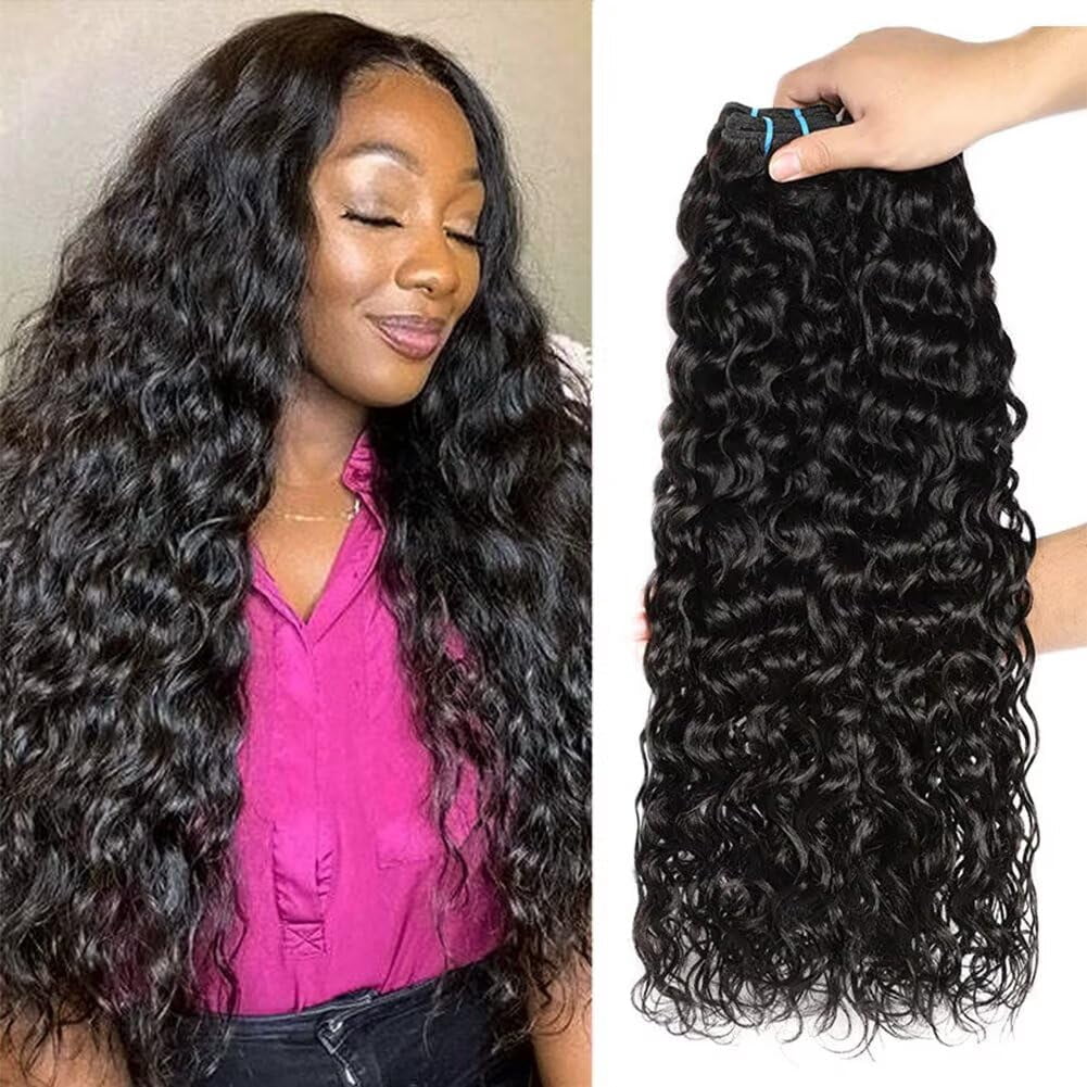 Lot De 3 Mèches Frontales Cheveux Humains Brésiliens 7A - Couleur Rose/noir, Qualité Premium