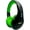 Black & Lime Green, variant on Things Audio Portable Personal FM Radio Headphones, Black & Red