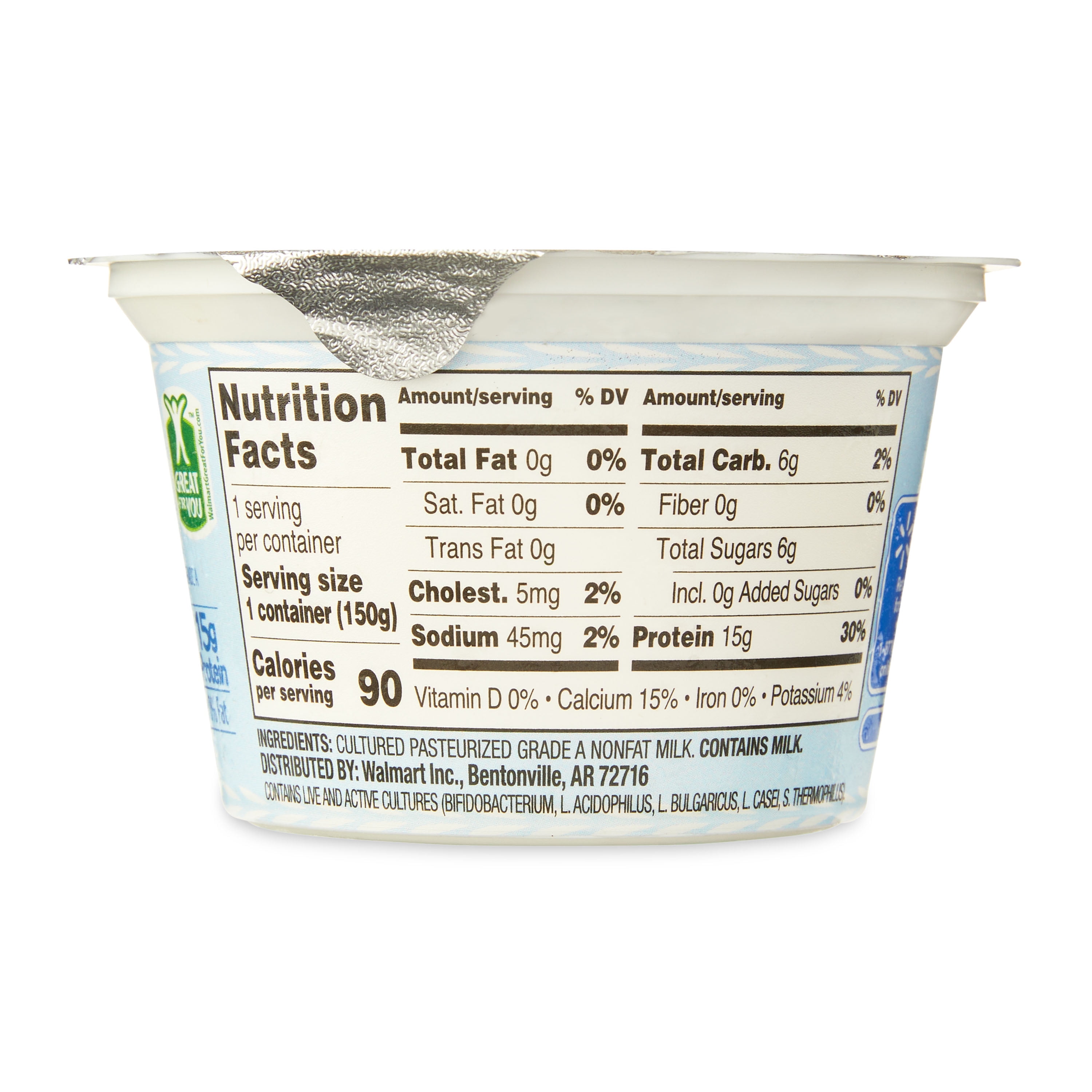 Great Value Greek Nonfat Yogurt Nutrition Facts Besto Blog