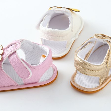 sunflower baby shoes